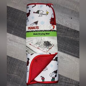 🎄NWT Peanuts Snoopy Dish Drying Mat